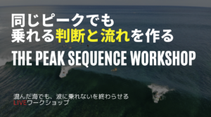 同じピークでも乗れる流れを作る The Peak Sequence Workshop